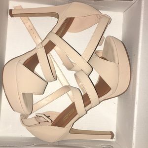 Charlotte Russe Nude Heels